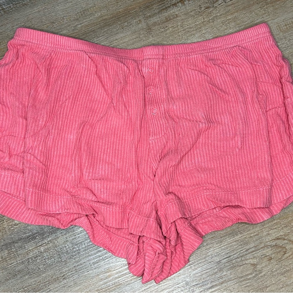 Auden Pink Ribbed Sleepwear NEVER WORN, just washed